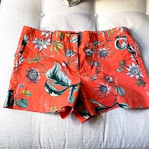 Ann Taylor floral shorts size 12P